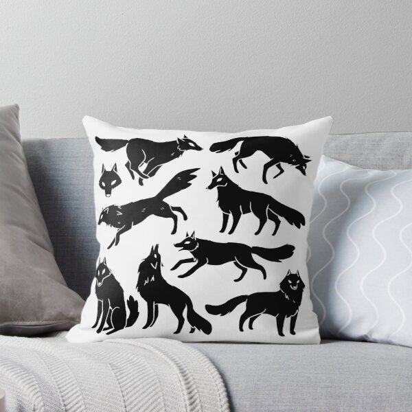 Item preview, Black wolf pattern  designed and sold by Yarafantasyart.