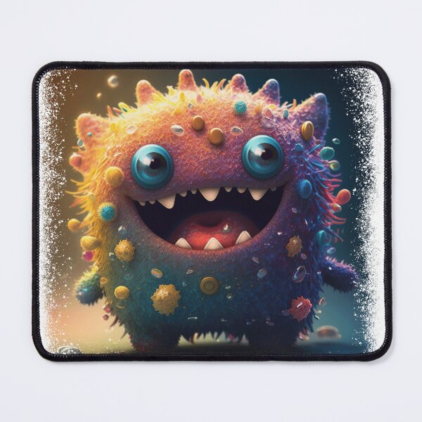 Item preview, Sparkling monster cute gift colorful fur love adorable chuppy designed and sold by Dontobiasshop.