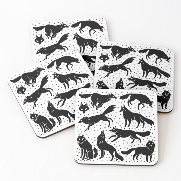 Item preview, Black wolf pattern  designed and sold by Yarafantasyart.