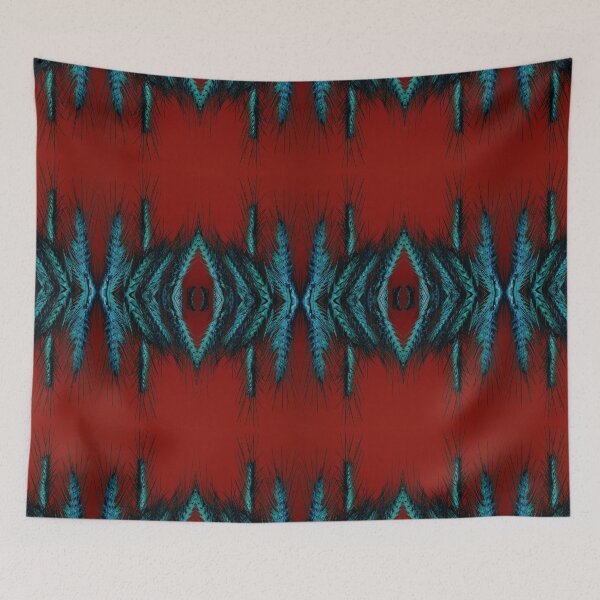 Item preview, Wheat Shaft New Sustenance Rich In Nutrients Red Blue designed and sold by SpiritGifts.