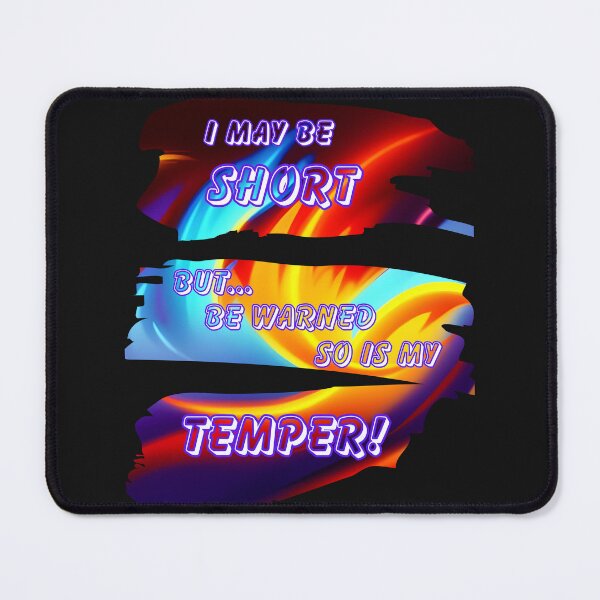 Item preview, I may be short so is my temper designed and sold by CeeLeeGifts.
