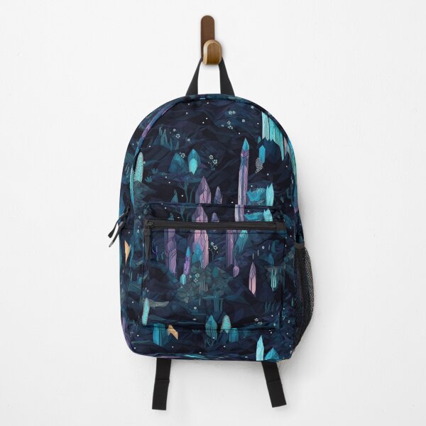 Item preview, Bioluminescent Cave Art - Glowing Stalactites Pattern designed and sold by arbaxas.
