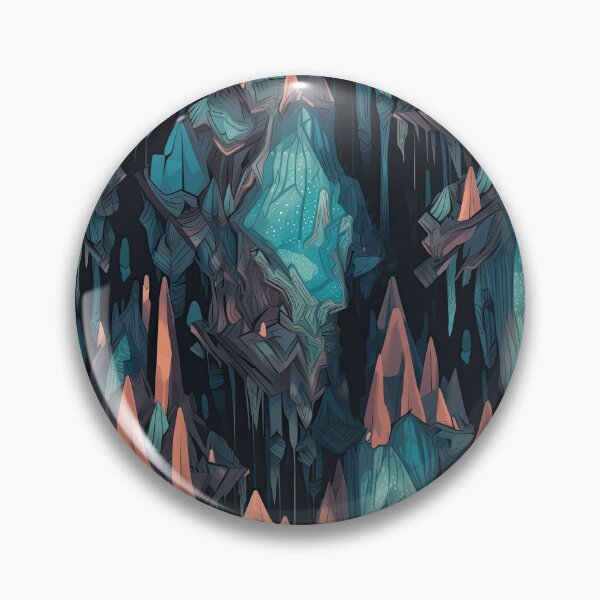 Artikelvorschau, Glowing Cave Art - Luminous Stalactites & Geodes entworfen und verkauft von arbaxas.