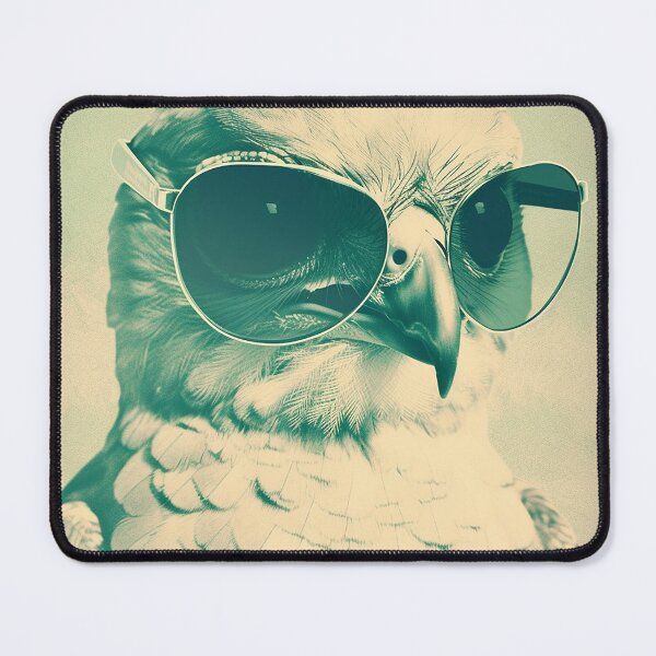 Item preview, Avian Attitude: A Retro Eagle with a Cool and Confident Vibe designed and sold by EmeraldeaArt.