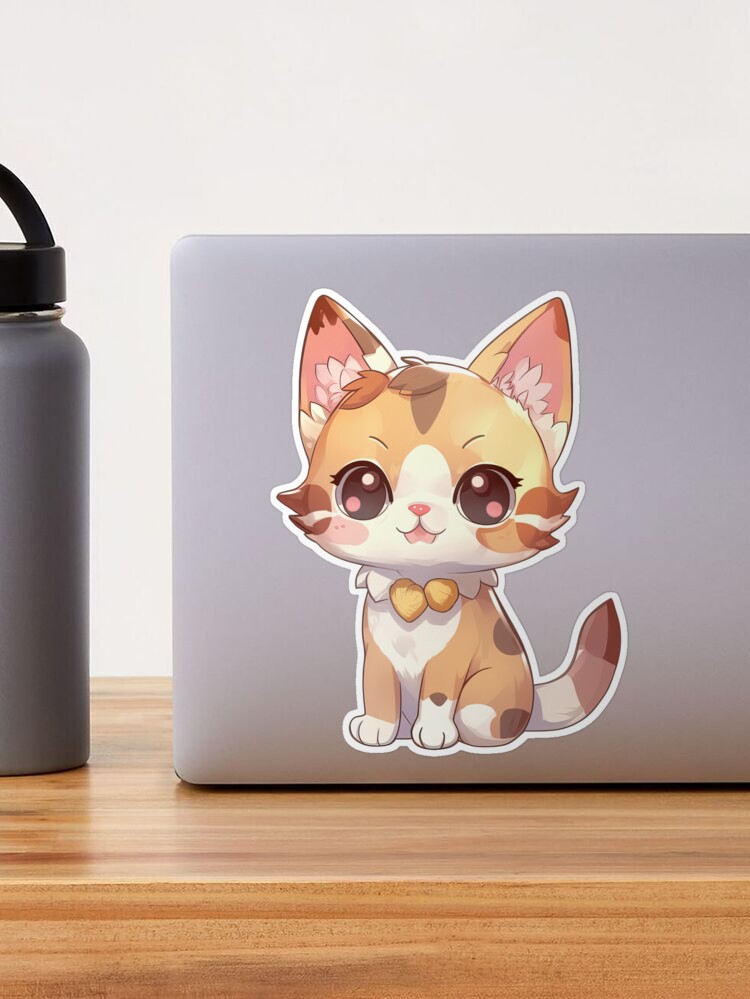 Anime Cat Icons  Anime Neko Emote Pack Sticker for Sale by