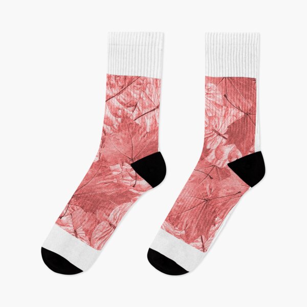 Item preview, Red background with leaves. designed and sold by LoboJC.