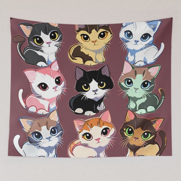 Aperçu de l'œuvre Kitten Cuteness créée et vendue par SoloSeal.