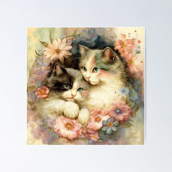 Item preview, Dreamy Kitten Friends designed and sold by SoloSeal.