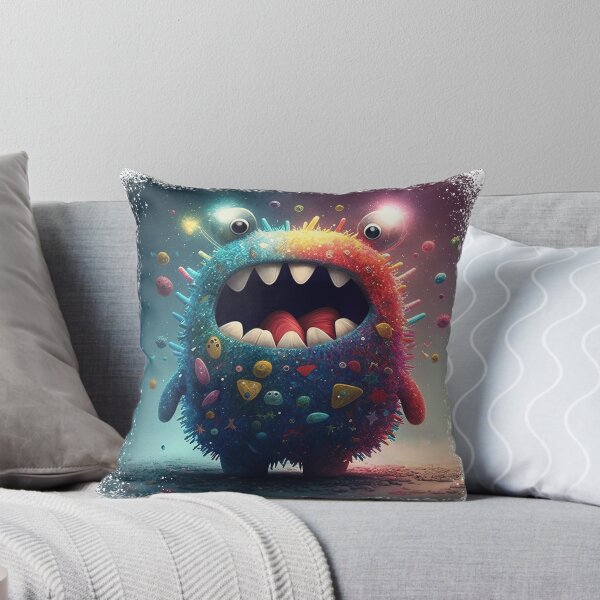 Item preview, Sparkling monster cute gift colorful fur love adorable chuppy designed and sold by Dontobiasshop.