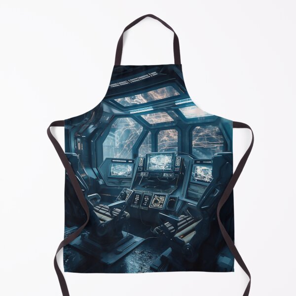 Item preview, Step into the Future with this Space Station Interior View designed and sold by CreationP.
