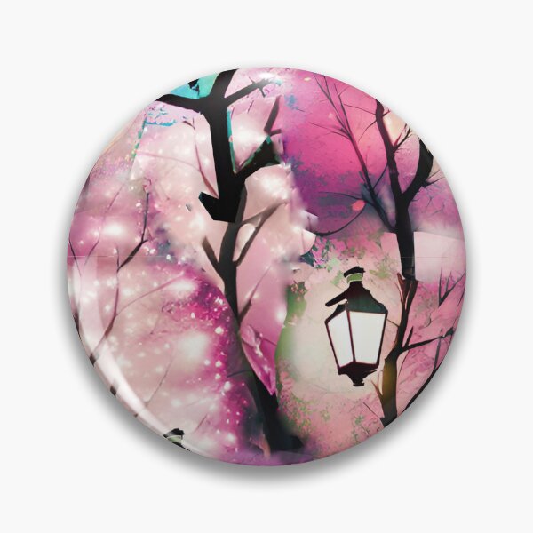 Item preview, sakura, lanterns, spring, evening, atmosphere, intoxication, pink, white, black designed and sold by Maria Mihailova.