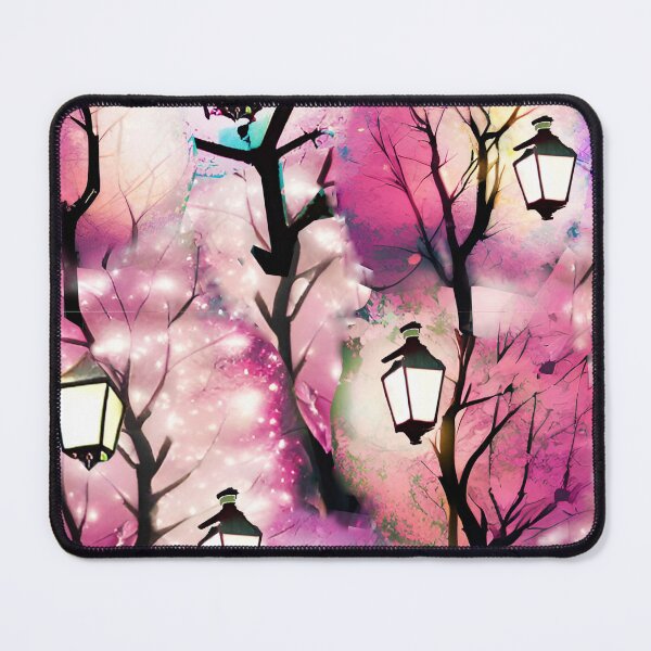 Item preview, sakura, lanterns, spring, evening, atmosphere, intoxication, pink, white, black designed and sold by Maria Mihailova.
