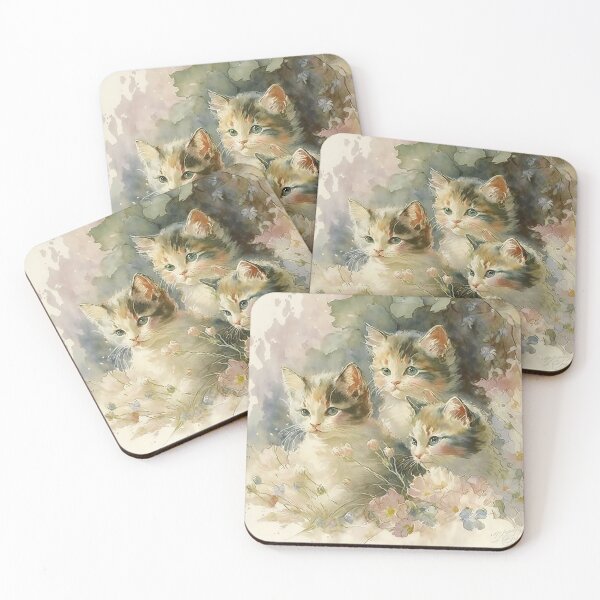 Item preview, Trio of Tender Kittens designed and sold by SoloSeal.