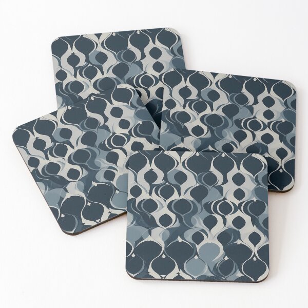 Item preview, Acidia Dark Blue and Light Gray designed and sold by Acidhalk.