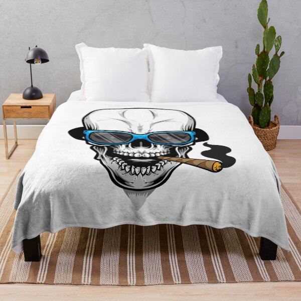 Item preview, skull with glasses amazing design designed and sold by Hafsacreations.