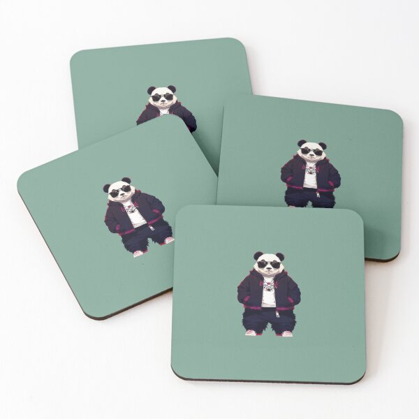Artikelvorschau, Hipster Panda V2 entworfen und verkauft von HipsterAnimals.