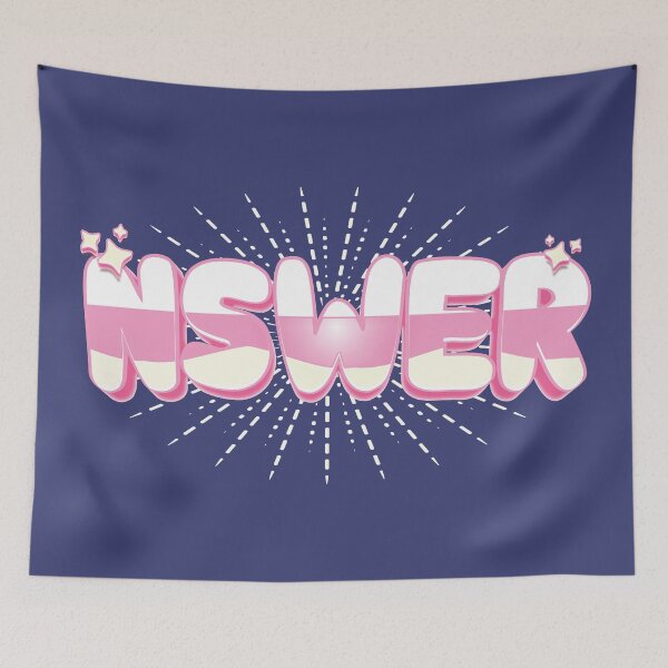 Item preview, Nswer Nmixx fan base name text | Morcaworks designed and sold by Morcawork.