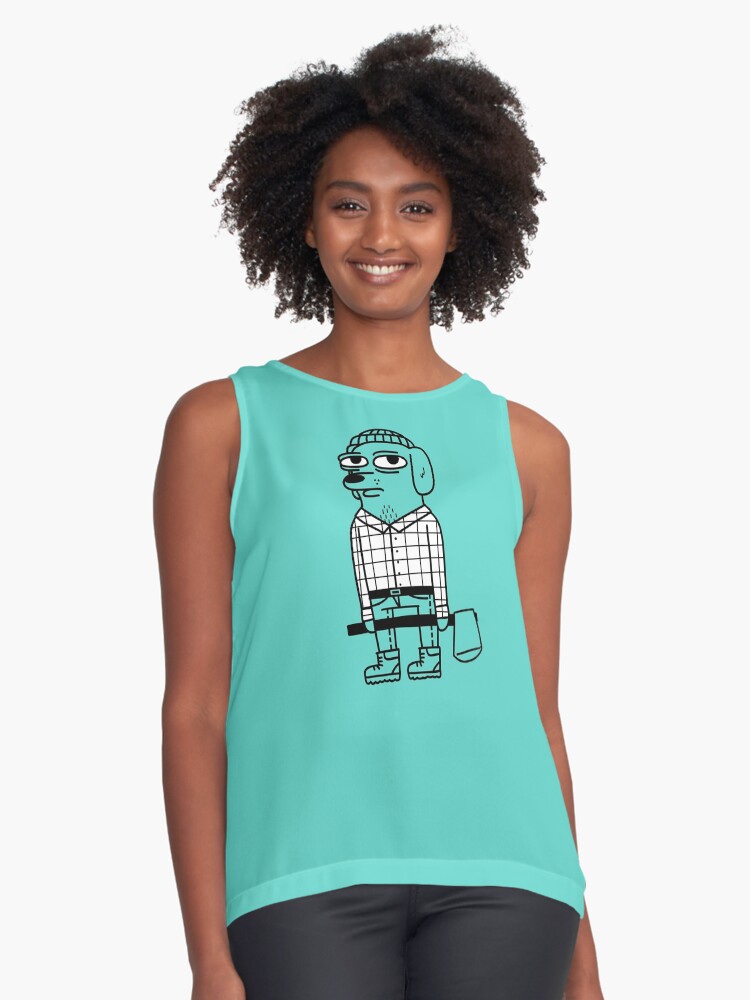 Vista previa del artículo con la obra «Blusa sin mangas», diseñado y vendido por MrsSt0n3.