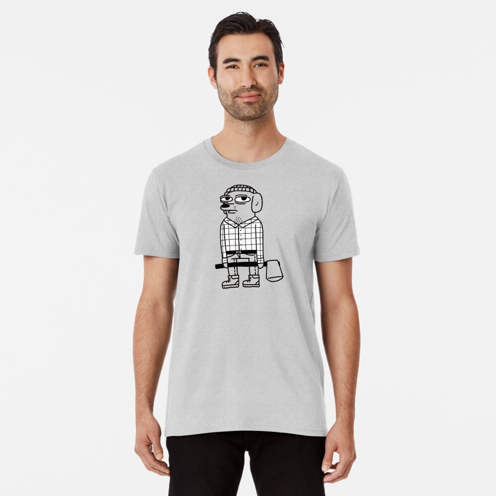 Vista previa del artículo con la obra «Camiseta premium», diseñado y vendido por MrsSt0n3.