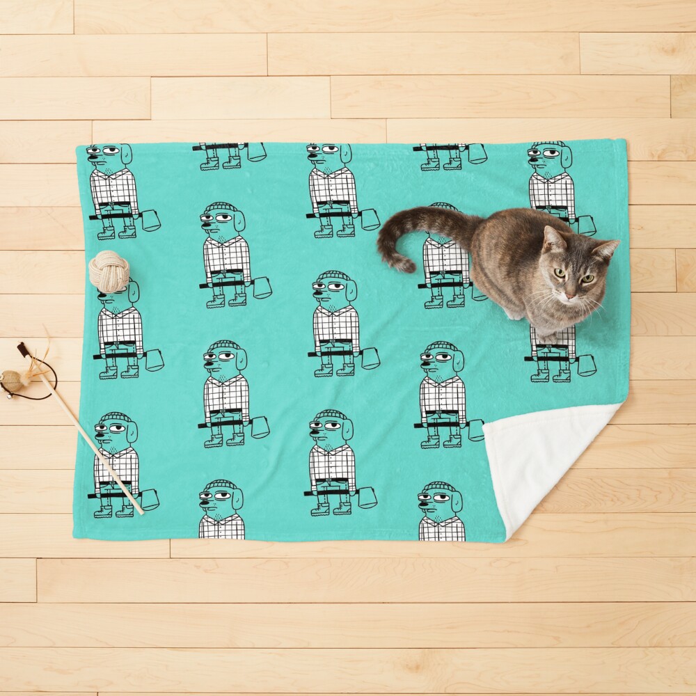 Vista previa del artículo con la obra «Manta para mascotas», diseñado y vendido por MrsSt0n3.