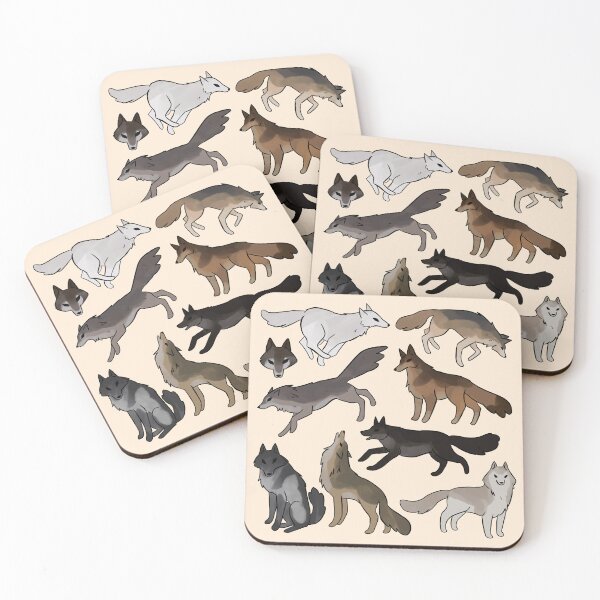 Item preview, Wolves pattern  designed and sold by Yarafantasyart.