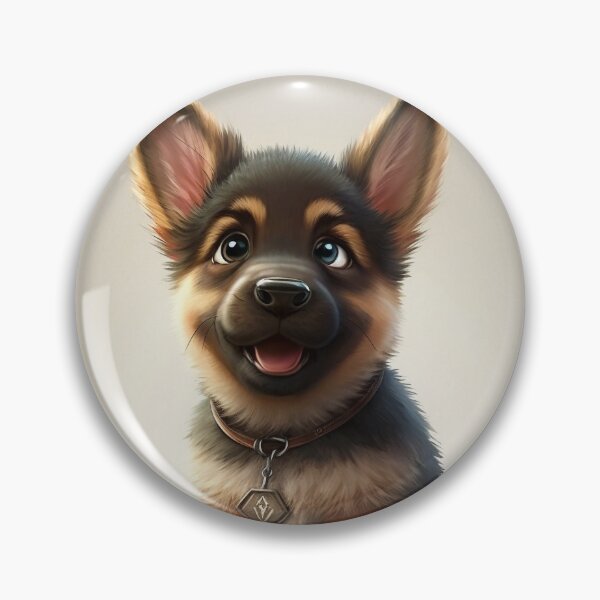 Item preview, Cute German Shepherd designed and sold by Krystian Maliszewski.