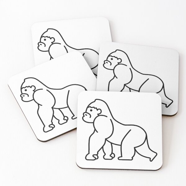 Item preview, Gorillas designed and sold by chicandsleek.