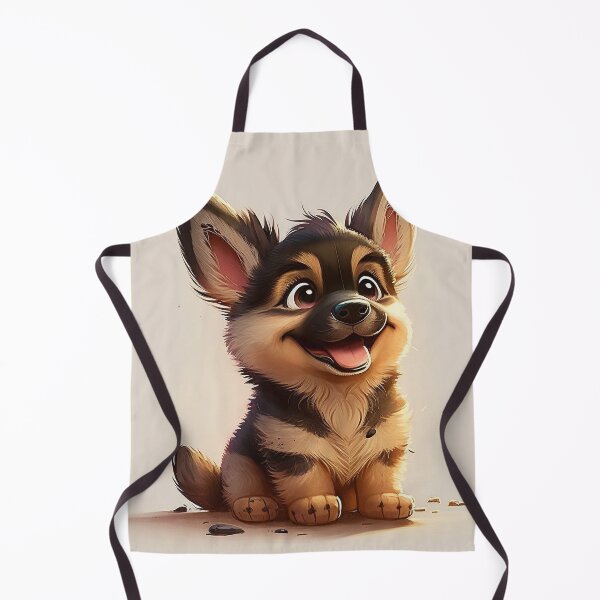 Item preview, Happy German Shepherd Puppy designed and sold by Krystian Maliszewski.