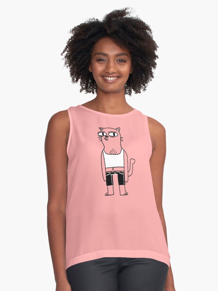 Vista previa del artículo con la obra «Blusa sin mangas», diseñado y vendido por MrsSt0n3.