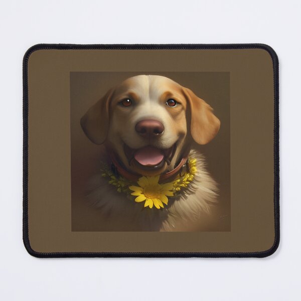 Item preview, dog In The Egg Flowers designed and sold by fatydesignspace.