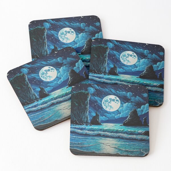 Artikelvorschau, Beach Waves Impasto entworfen und verkauft von SoloSeal.
