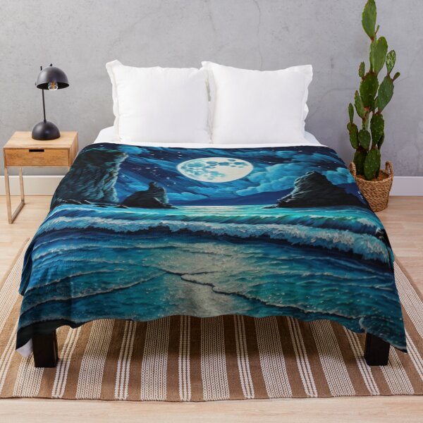Artikelvorschau, Beach Waves Impasto entworfen und verkauft von SoloSeal.