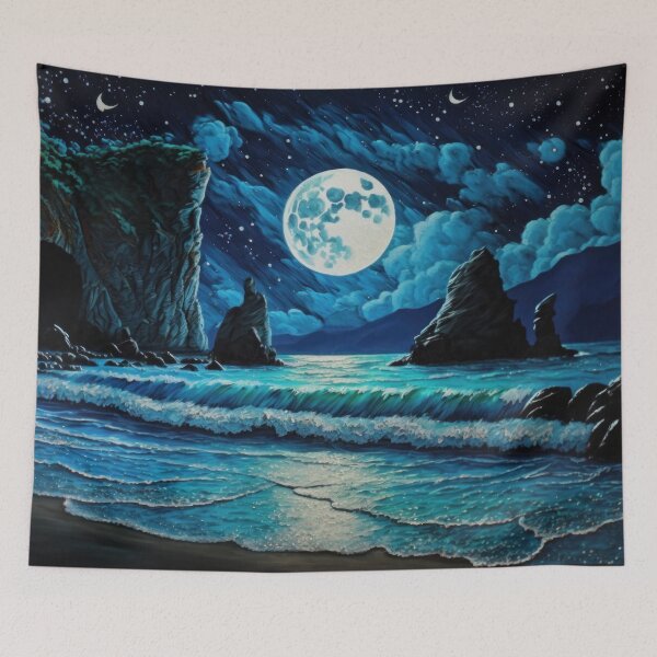 Item preview, Beach Waves Impasto designed and sold by SoloSeal.