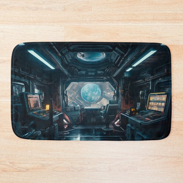 Item preview, Sci-Fi Fanatics Rejoice: Immerse Yourself in a World of Technology with Our Space Station Image designed and sold by CreationP.