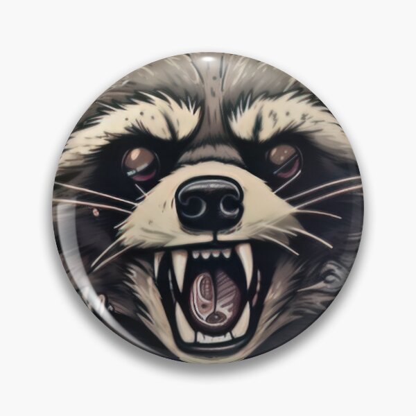 Item preview, mapache loco designed and sold by myuglybackpack.