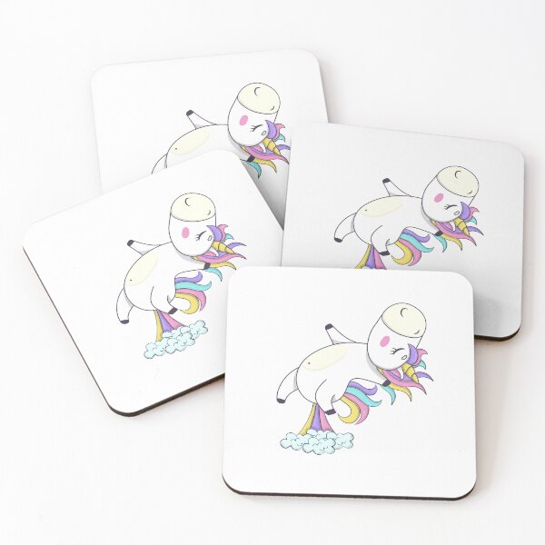 Item preview, Rainbow Farting Unicorn designed and sold by BooGuevara.