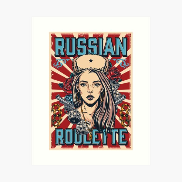 Red Velvet “ Russian Roulette” Icon  Art Board Print for Sale by  PipCreates