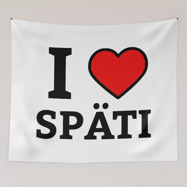 Artikelvorschau, I Love Späti - <3 Heart - Berlin Kultur Humor - b entworfen und verkauft von Marcel Wirth.