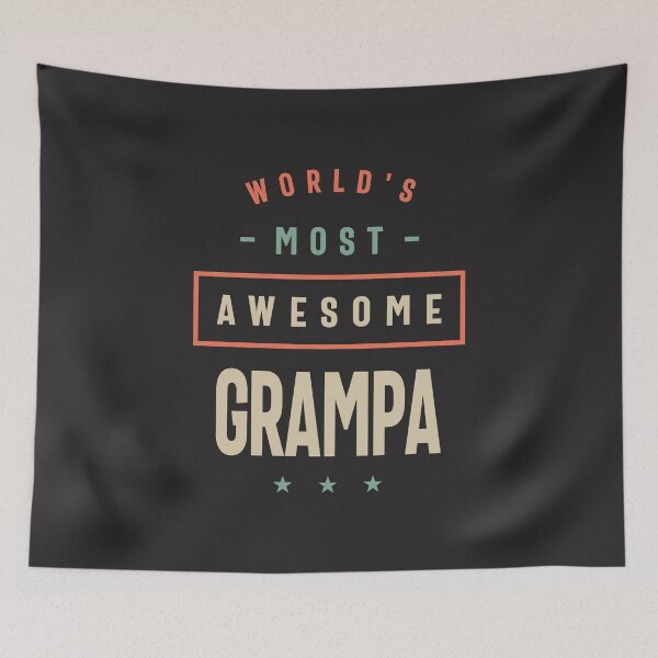 Item preview, World's Most Awesome Grampa - Grandpa designed and sold by cidolopez.