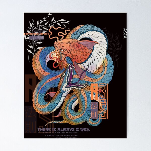 Item preview, the legendary harmony of the snake and the fish designed and sold by CHRONIN.