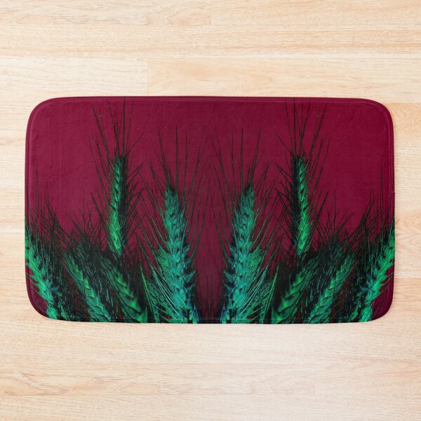 Item preview, Wheat Shaft New Sustenance Rich In Nutrients Dark Pink, Green designed and sold by SpiritGifts.
