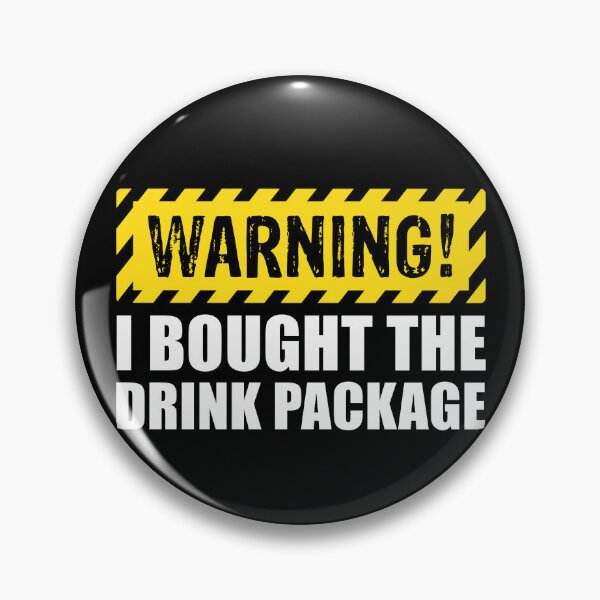 Artikelvorschau, Warning I Bought The Drink Package Funny Vacation Cruise Gear entworfen und verkauft von DynamicDesign.