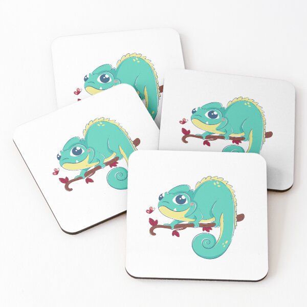 Item preview, Greenie the Cute Kawaii Lizard designed and sold by BooGuevara.