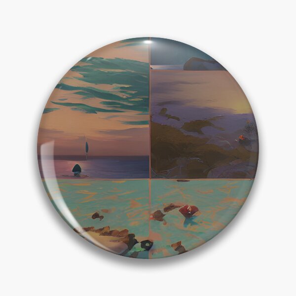 Item preview, Ethereal Japanese poppies on the sea designed and sold by McCallnWaldo.