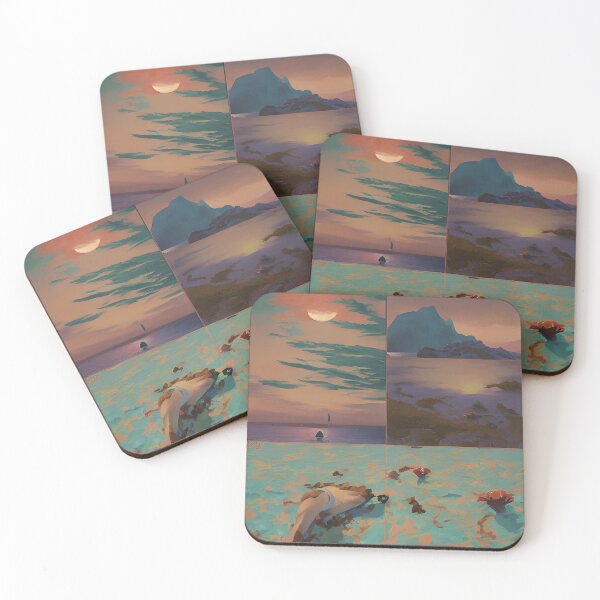 Item preview, Ethereal Japanese poppies on the sea designed and sold by McCallnWaldo.