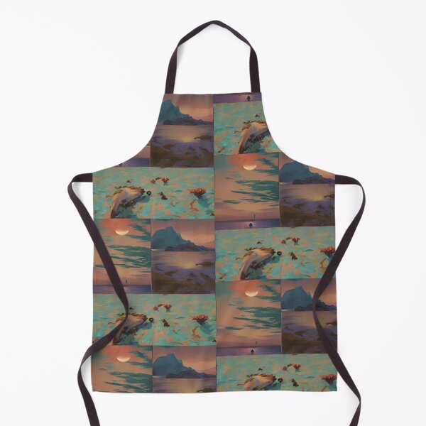 Item preview, Ethereal Japanese poppies on the sea designed and sold by McCallnWaldo.