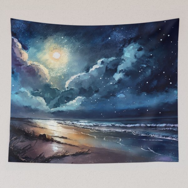 Aperçu de l'œuvre Coastal Evening Harmony créée et vendue par SoloSeal.