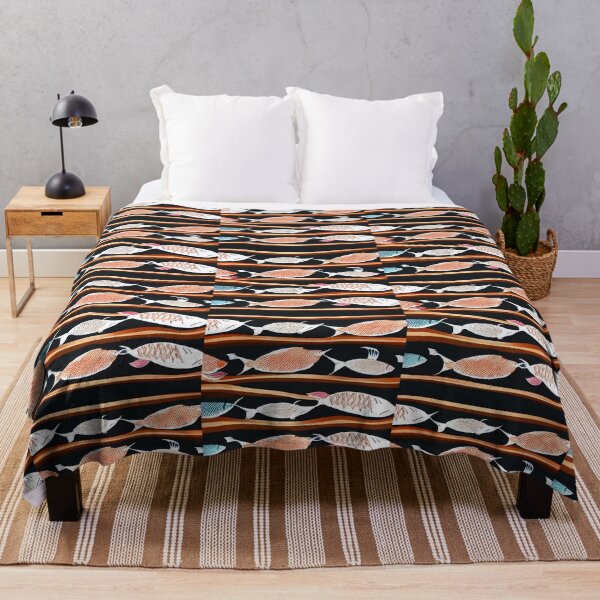 Item preview,  Japanese fish on shelves  designed and sold by McCallnWaldo.