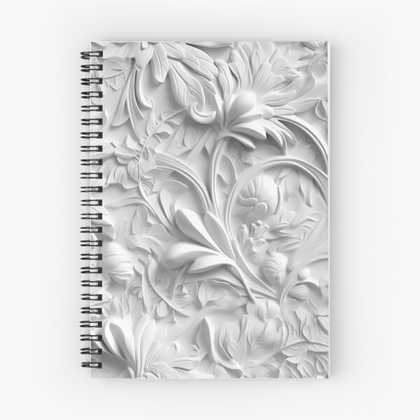 Item preview, Plaster ornamental 3d floral seamless pattern designed and sold by SvarunPogani.
