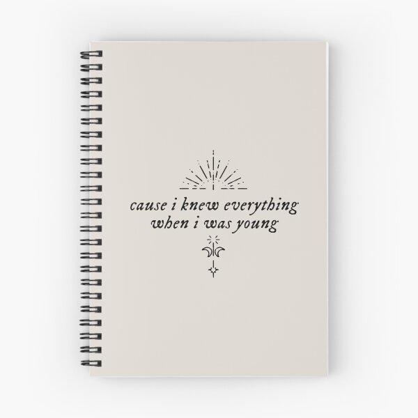 Item preview, cause i knew everythng when i was young designed and sold by ausketches.